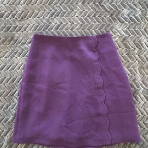 Club Monaco Purple Mini Pencil Skirt for Cocktail